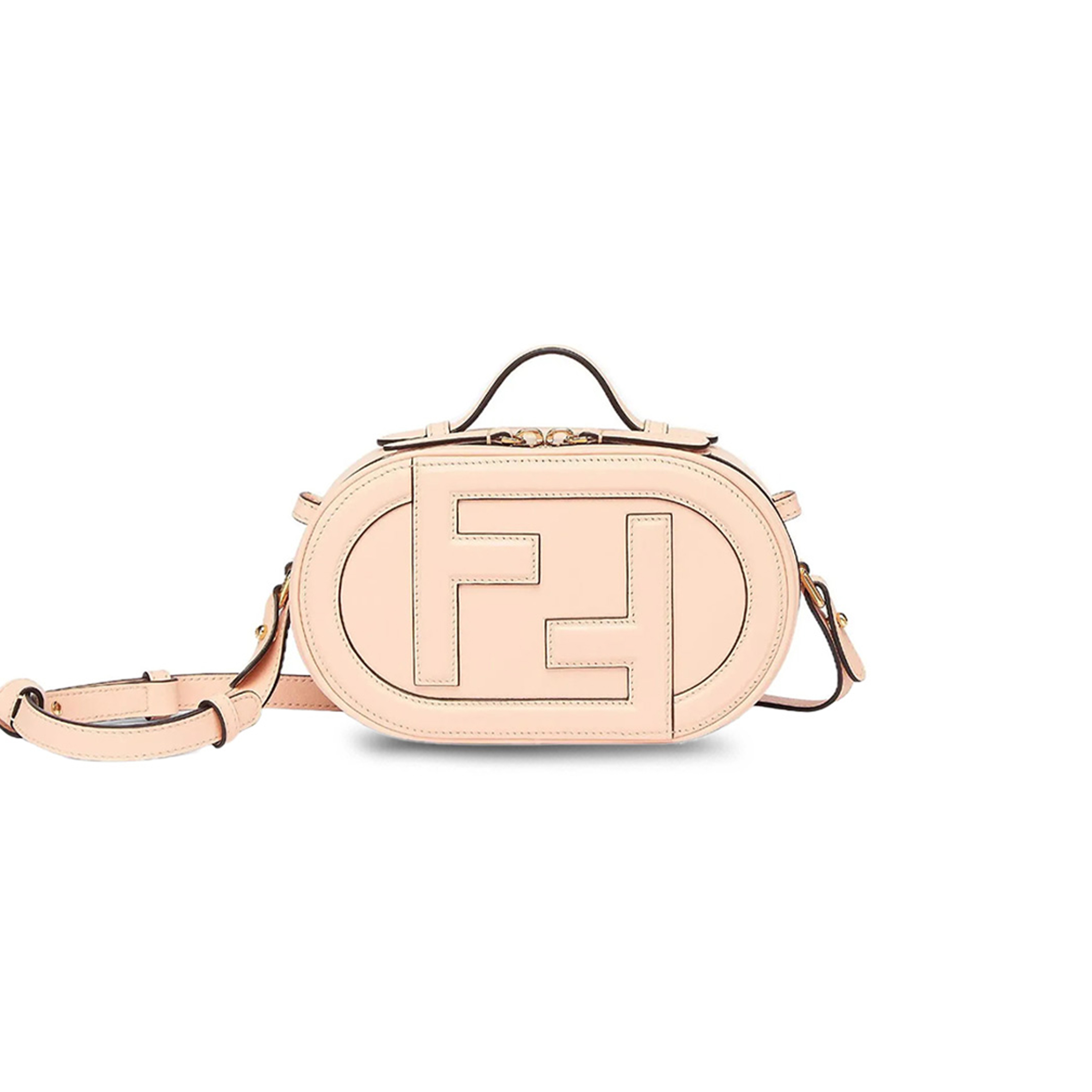 F**di vitello grace matte o''lock mini camera case light rose 8bs058a5dyf14n1 (21*13*8cm)
